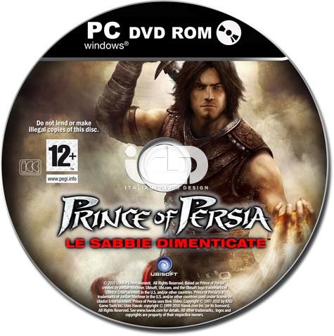 Anteprima Prince of Persia - Le Sabbie Dimenticate - PC Label.jpg