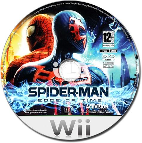 Anteprima Spider-Man - Edge of Time - WII Label.jpg